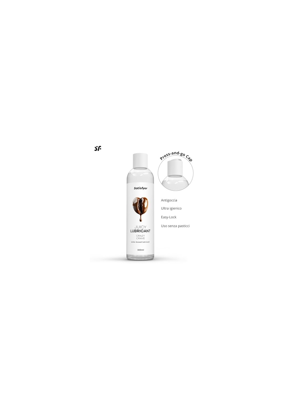 Satisfyer Lubrificante a base d'acqua Crazy Crave, 300ml