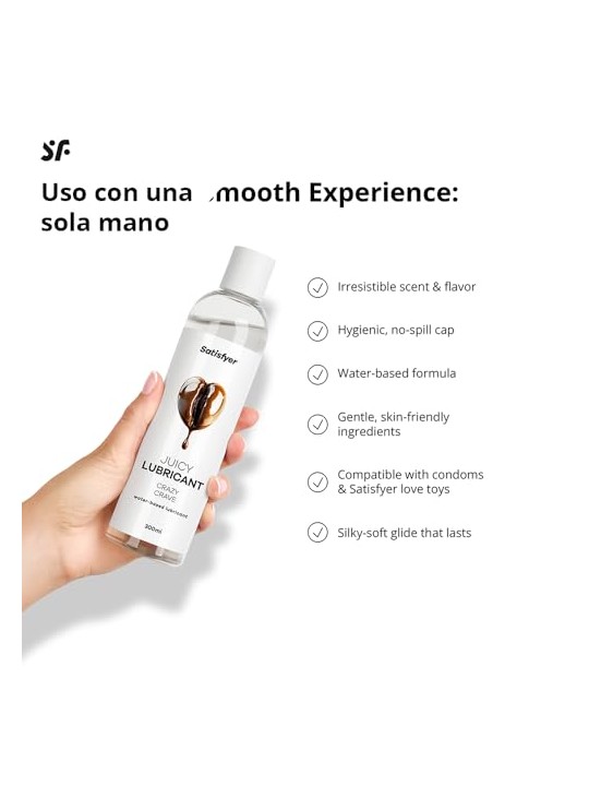 Satisfyer Lubrificante a base d'acqua Crazy Crave, 300ml