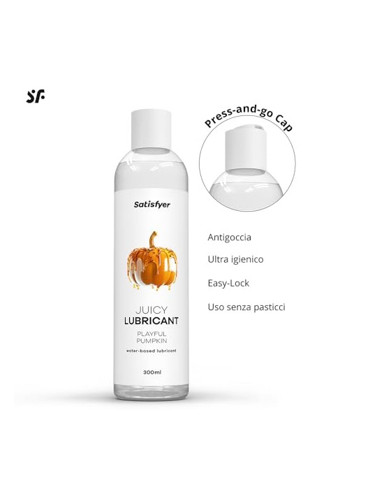 Satisfyer Lubrificante a base d'acqua Playful Pumpkin, 300ml
