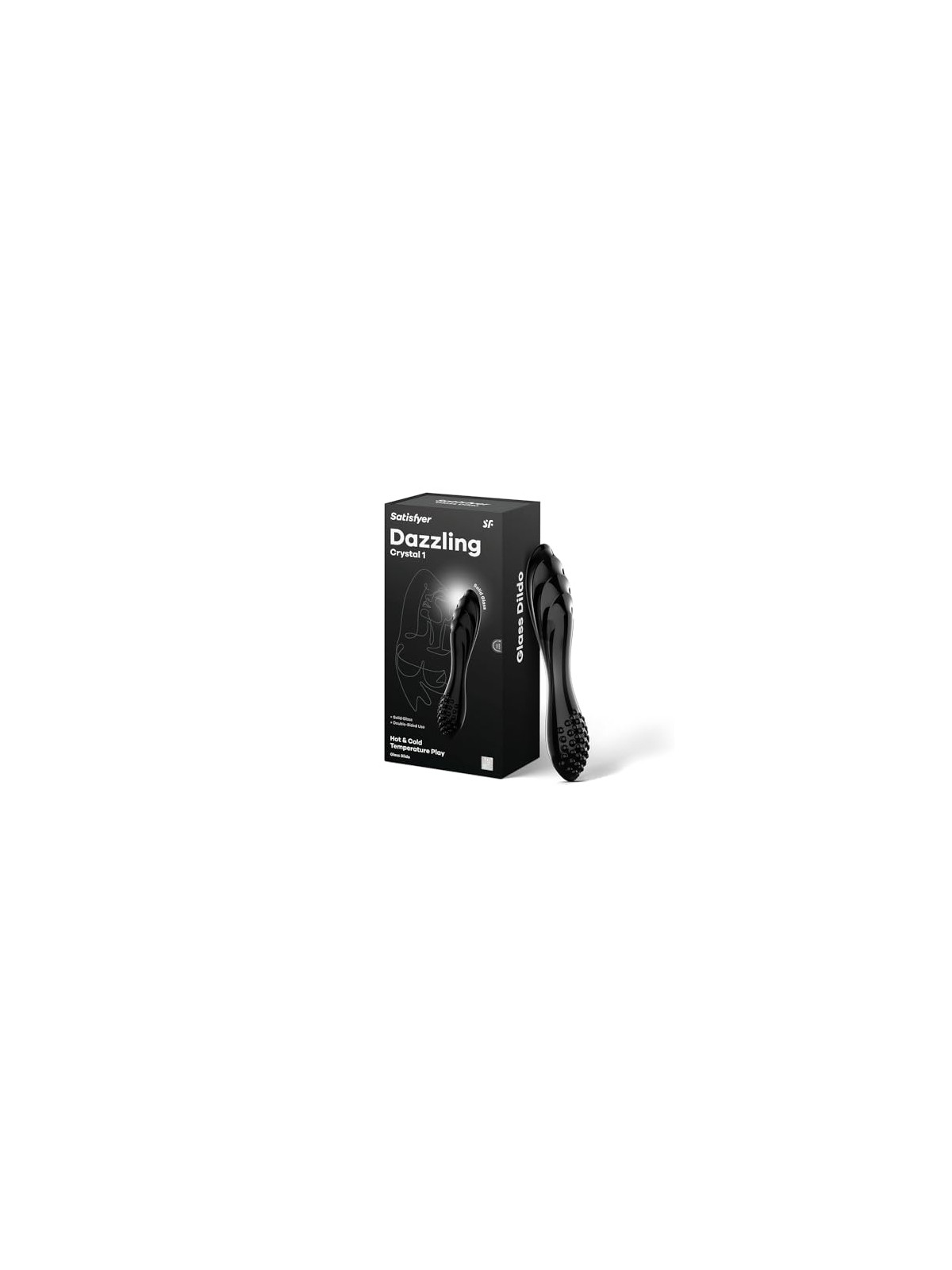 Satisfyer Massaggiatore in cristallo scintillante nero