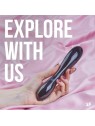 Satisfyer Massaggiatore in cristallo scintillante nero