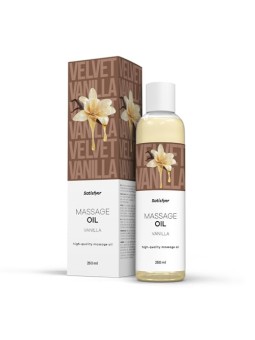 Satisfyer Olio da massaggio di alta qualità, olio da massaggio alla vaniglia, 250ml