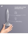 Satisfyer Pennello in vetro trasparente di cristallo scintillante