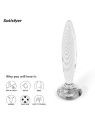 Satisfyer Pennello in vetro trasparente di cristallo scintillante