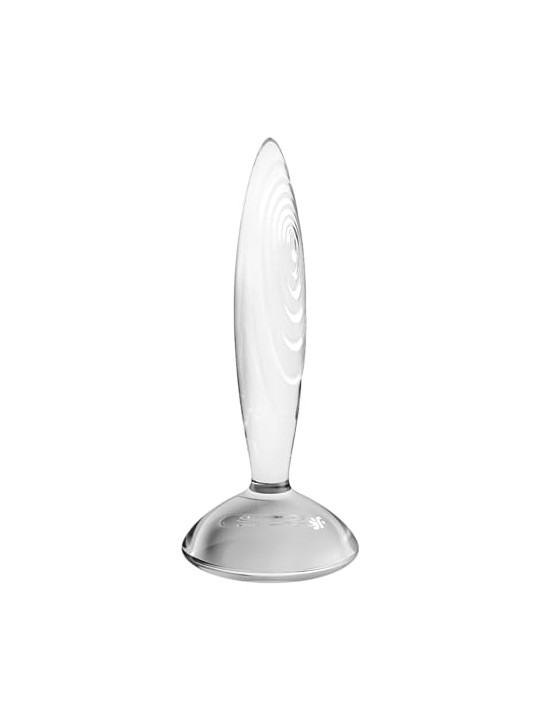 Satisfyer Pennello in vetro trasparente di cristallo scintillante
