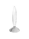 Satisfyer Pennello in vetro trasparente di cristallo scintillante