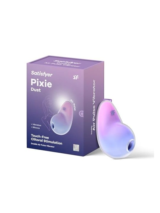 Satisfyer Pixie Dust stimolatore potente clitoride Viola/Rosa