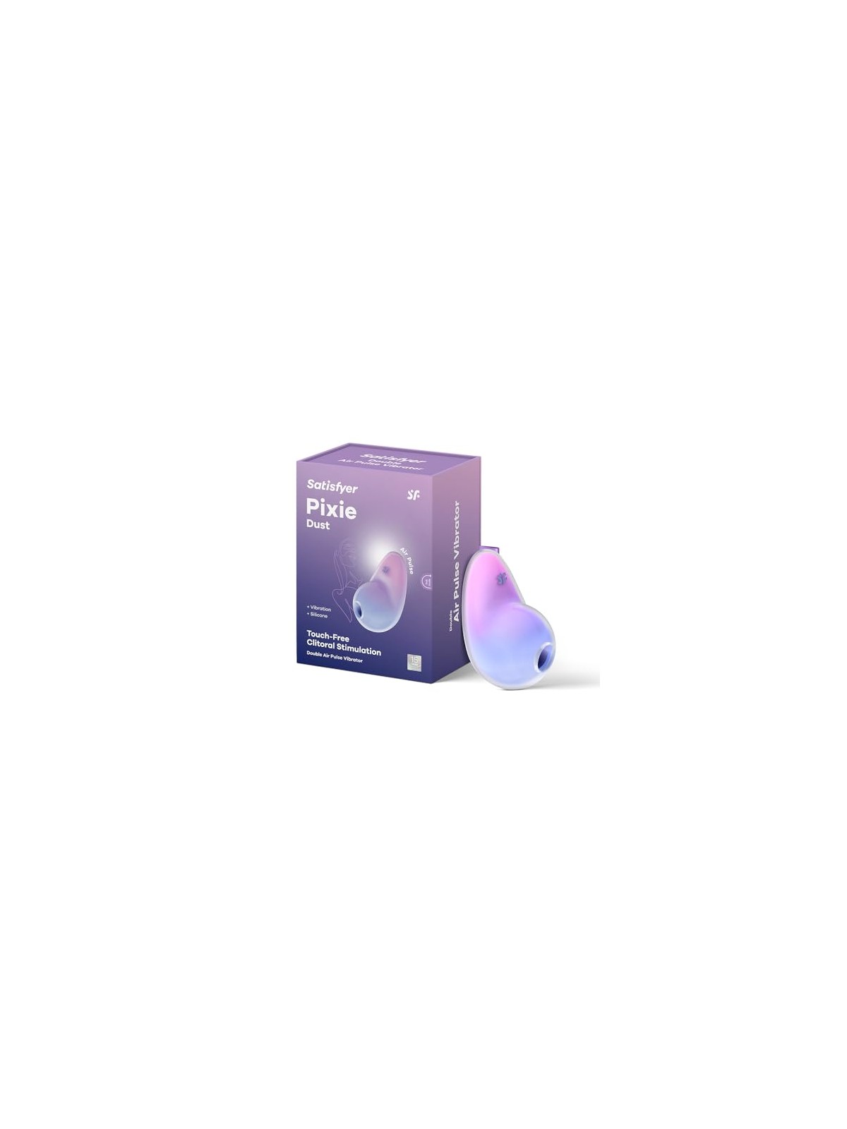 Satisfyer Pixie Dust stimolatore potente clitoride Viola/Rosa