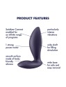 Satisfyer Power Plug Vibratore Anale Nero 1un Unisex