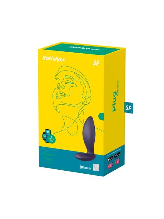 Satisfyer Power Plug Vibratore Anale Nero 1un Unisex