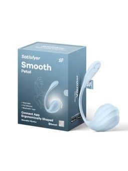 Satisfyer Stimolatore del punto G a petalo liscio, azzurro