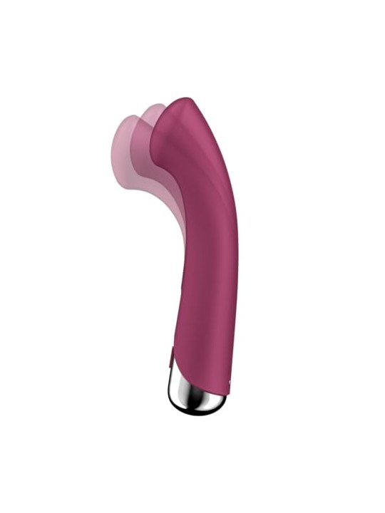 Satisfyer Stimolatore del punto G rotante rosso