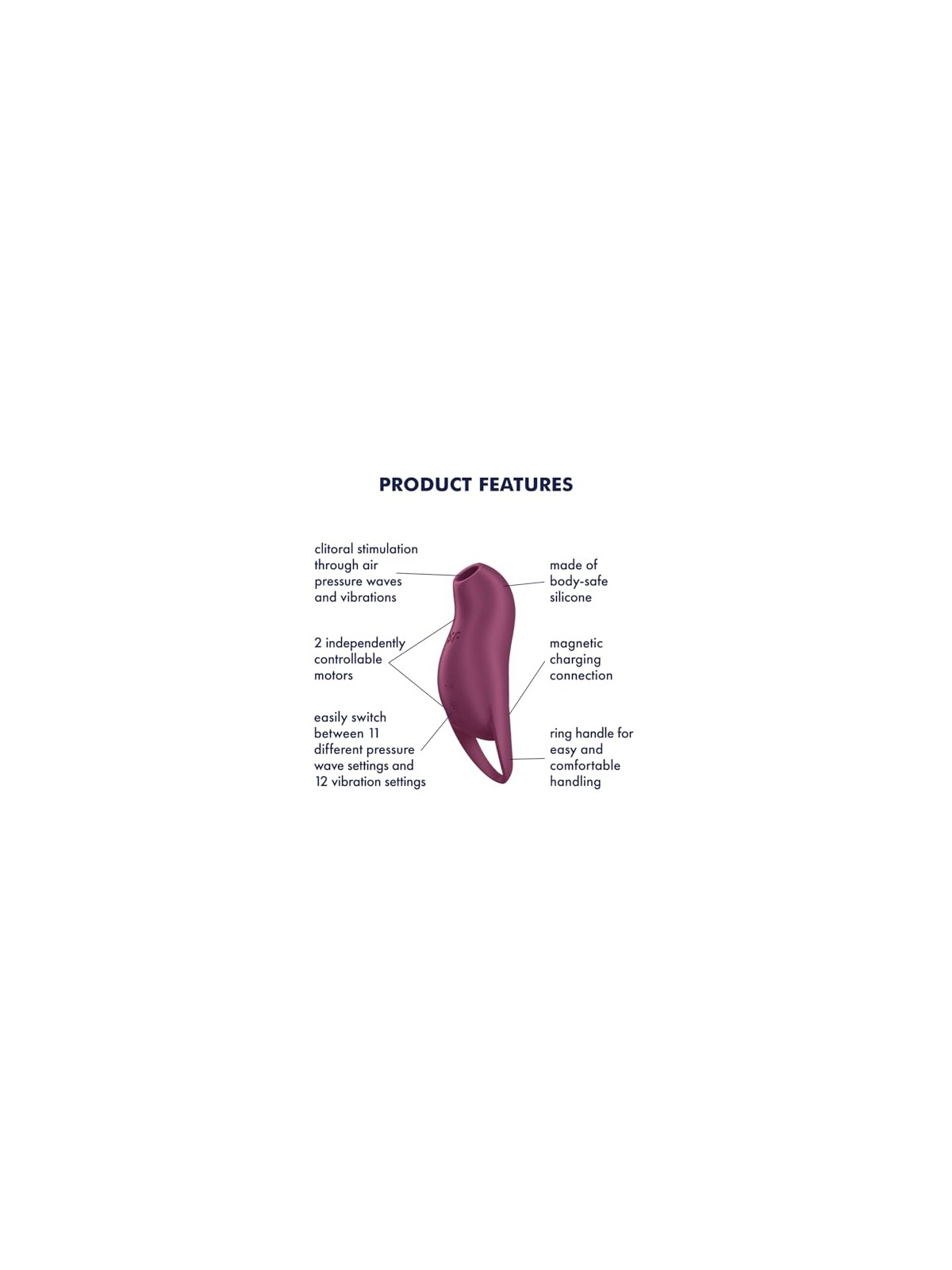 Satisfyer Vibratore Pocket Pro 1 viola