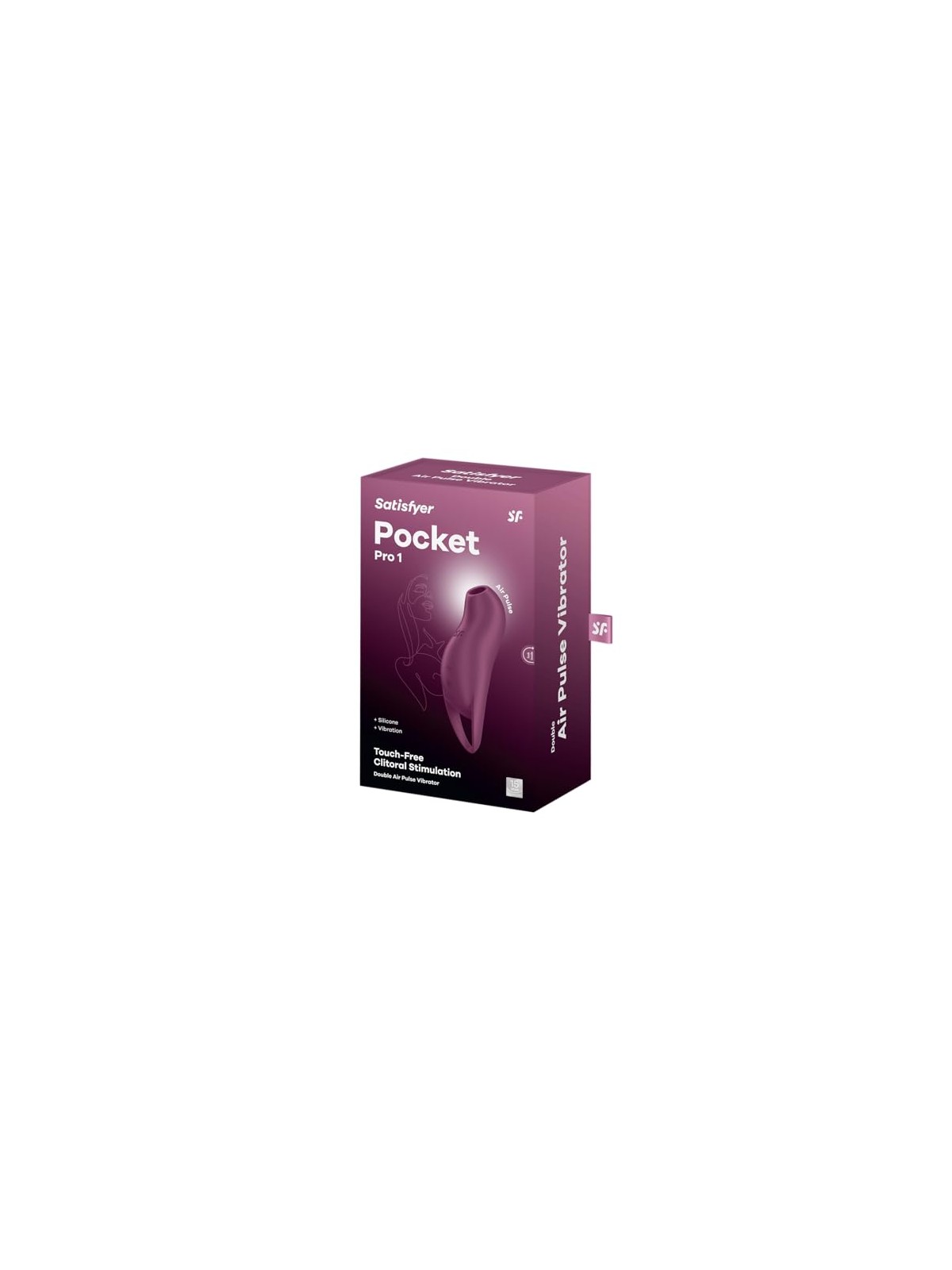 Satisfyer Vibratore Pocket Pro 1 viola