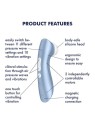 Satisfyer Vibratore Pro 2+ Blu