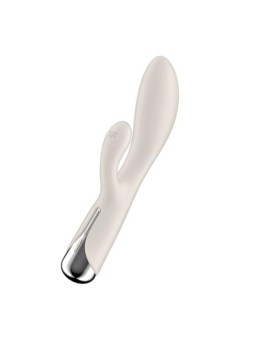 Satisfyer Vibratore Spinning Rabbit 1 per il punto G, beige