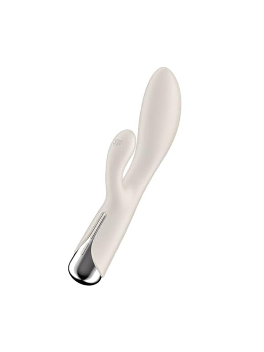 Satisfyer Vibratore Spinning Rabbit 1 per il punto G, beige