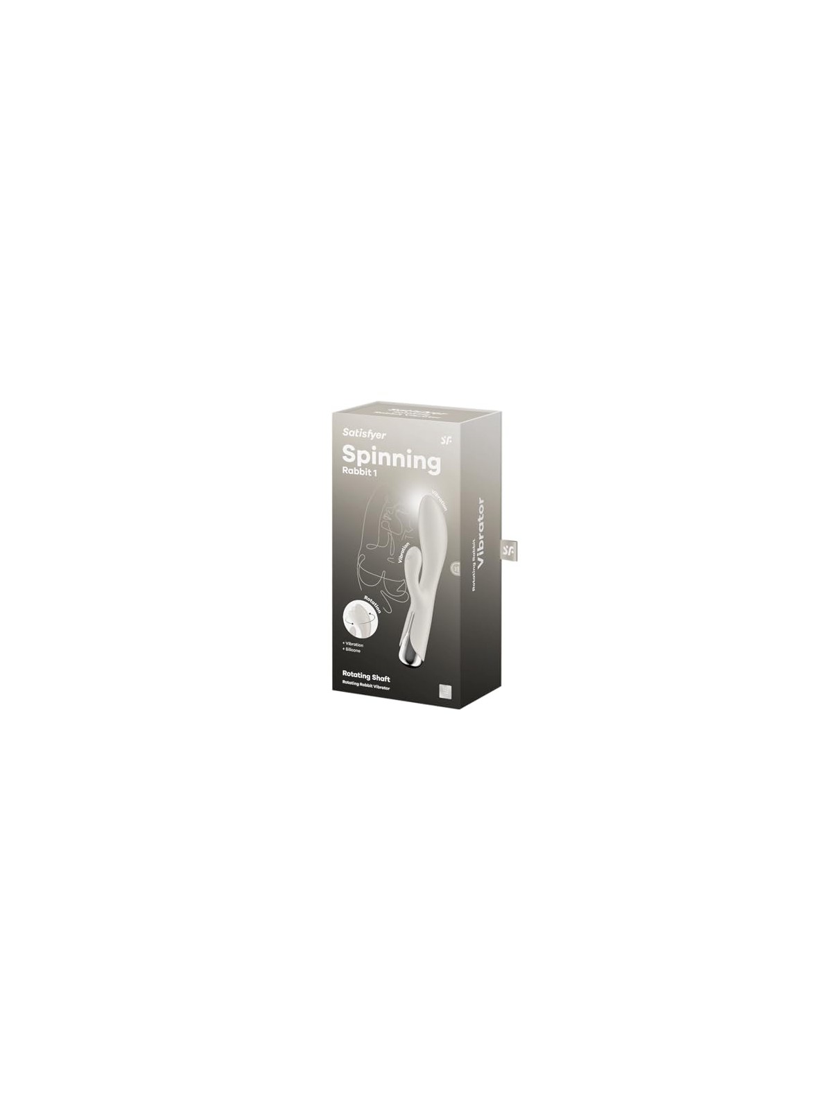 Satisfyer Vibratore Spinning Rabbit 1 per il punto G, beige