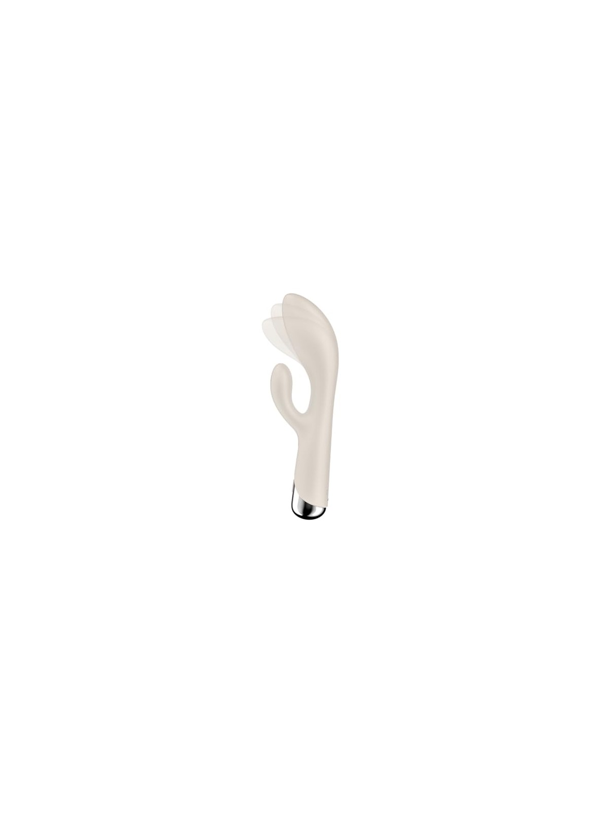 Satisfyer Vibratore Spinning Rabbit 1 per il punto G, beige