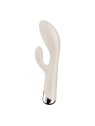 Satisfyer Vibratore Spinning Rabbit 1 per il punto G, beige