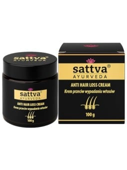 Sattva Crema anticaduta ayurvedica cremosa per la caduta dei capelli 100g
