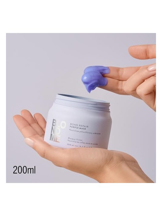 Schwarzkopf BlondMe Maschera Viola 200 ml