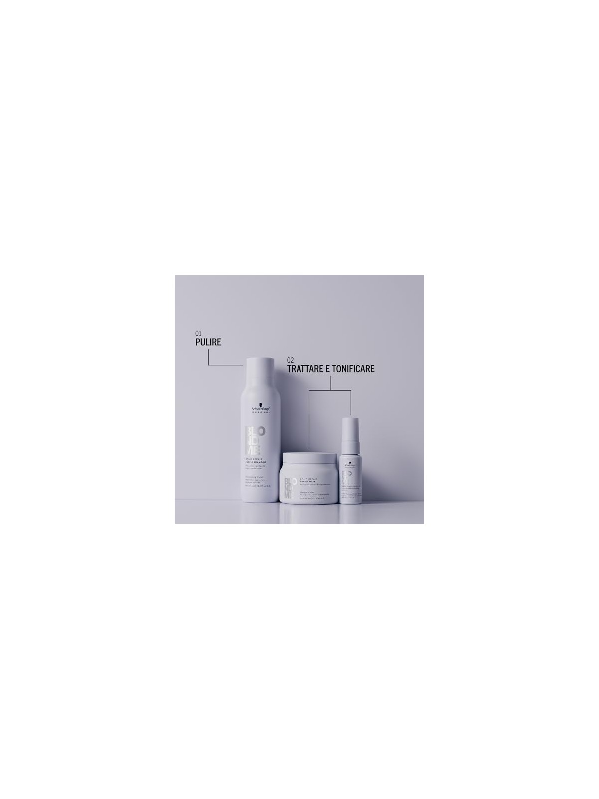 Schwarzkopf BlondMe Maschera Viola 200 ml