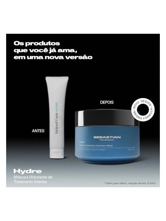 Sebastian Professionals Maschera HYDRE Professional Idratazione Intensa e Controllo dell'Aspetto Crespo 145ml unisex