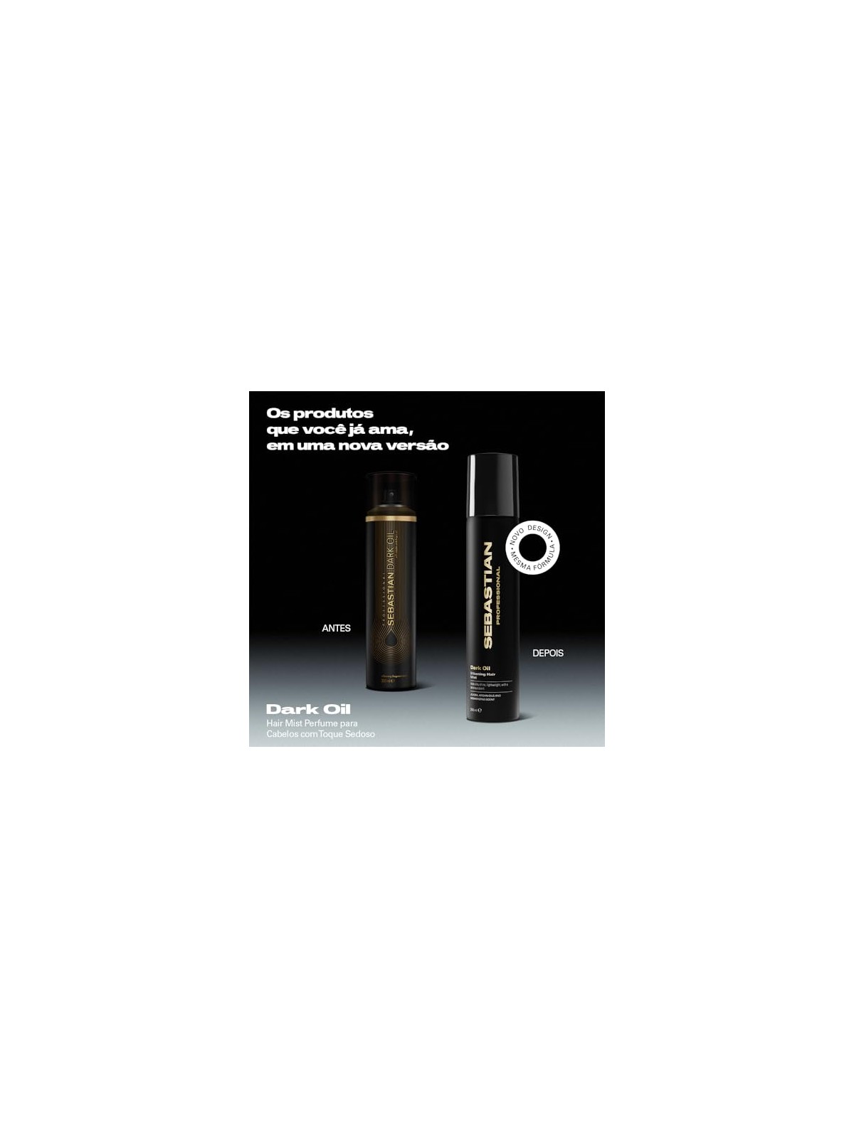 Sebastian Professionals OLIO SCURO spray lucidante 200ml unisex