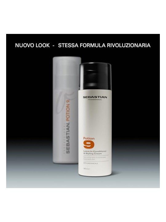 Sebastian Professionals POTION 9 Balsamo senza risciacquo Trattamento styling Idratazione e morbidezza intense 500ml unisex