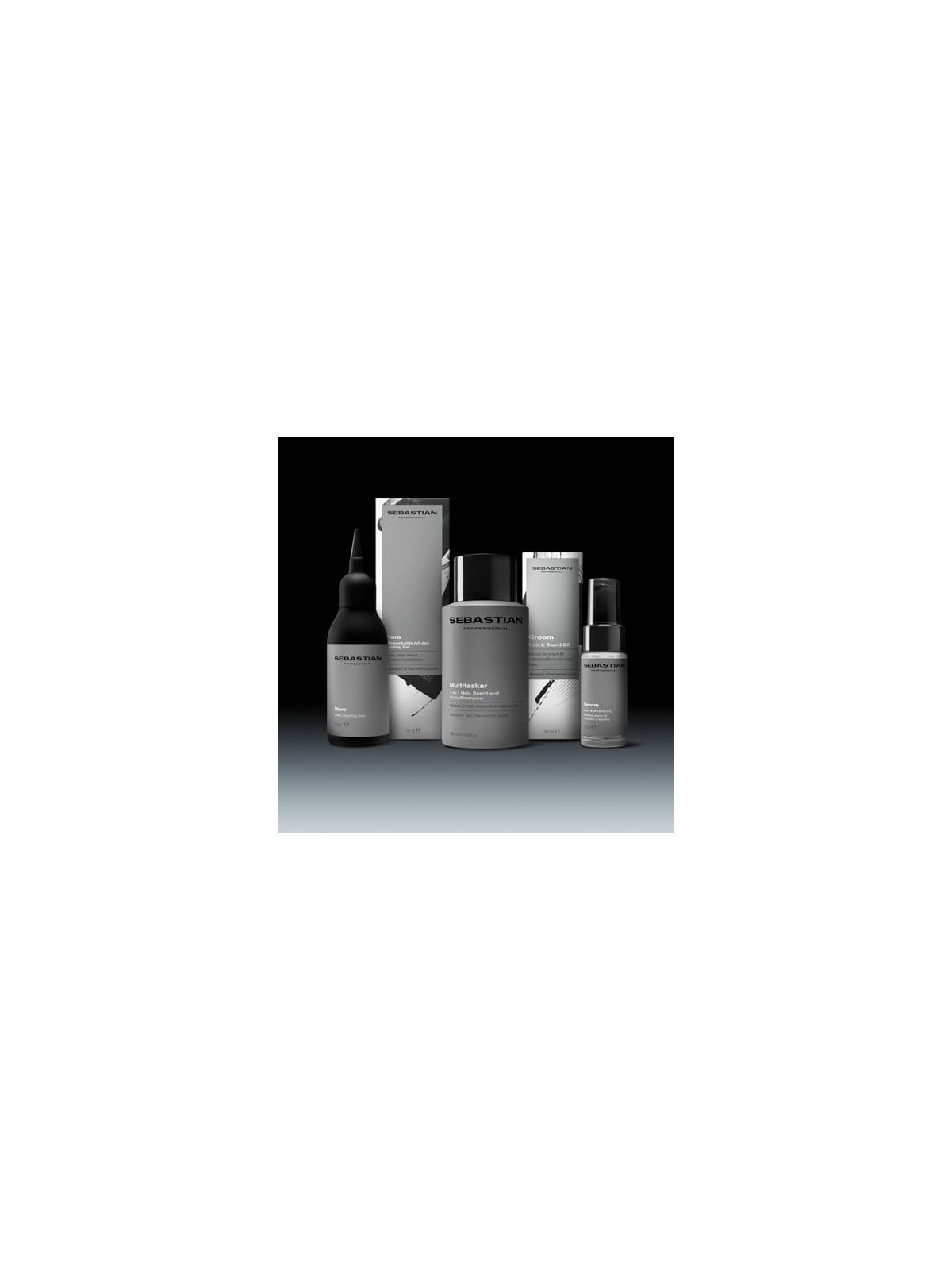 Sebastian Professionals Shampoo MULTITASKER 3 in 1 per uomo, capelli, barba e corpo, deterge e dona freschezza. 1000ml uomo