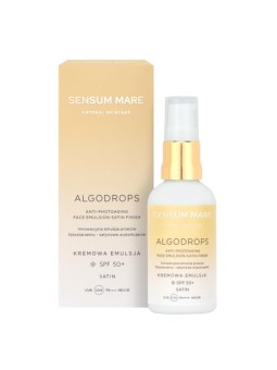 Sensum mare Algodrops emulsione innovativa per photoaging - satin finish SPF50+ 50ml