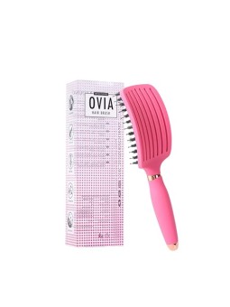 Sister young Spazzola per capelli Spazzola per capelli Ovia con setole selvatiche Fucsia