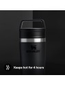 Stanley 1913 Tazza da viaggio Café-To-Go da 350 ml, nera. unisex