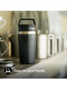 Stanley 1913 Tazza da viaggio Café-To-Go da 350 ml, nera. unisex