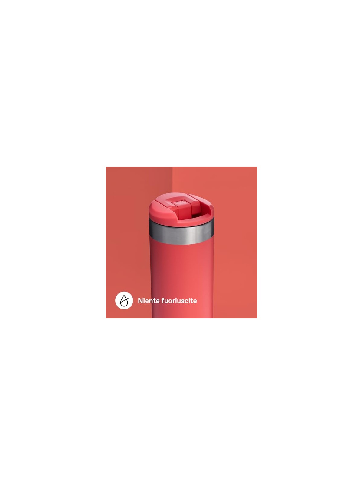 Stanley 1913 Tazza termica AeroLight™ Transit da 350 ml, colore corallo acceso. unisex