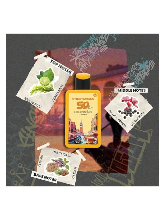 Street origins Oars And Yours, Venice For Him - estratto profumato 75 ml uomo