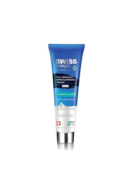 SWISS Image Essential Care Pore Tightening & Mattifying Charcoal Cleanser 100ml