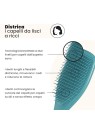 Tangle Teezer Spazzola districante definitiva per capelli trasformativi color verde acqua unisex