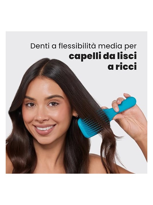 Tangle Teezer Spazzola districante definitiva per capelli trasformativi color verde acqua unisex