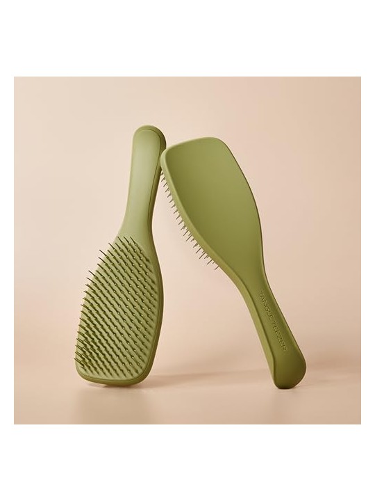 Tangle Teezer Spazzola districante definitiva per capelli, verde oliva opaco donna