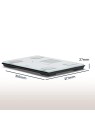 Tanita Bilancia personale intelligente con analisi corporea e connessione Bluetooth BC-401 bianca unisex
