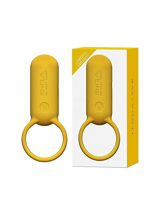 Tenga Anello massaggiatore per coppie SVR Smart Vibe Ring, colore giallo canyon