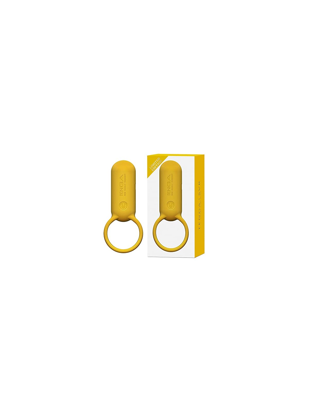 Tenga Anello massaggiatore per coppie SVR Smart Vibe Ring, colore giallo canyon