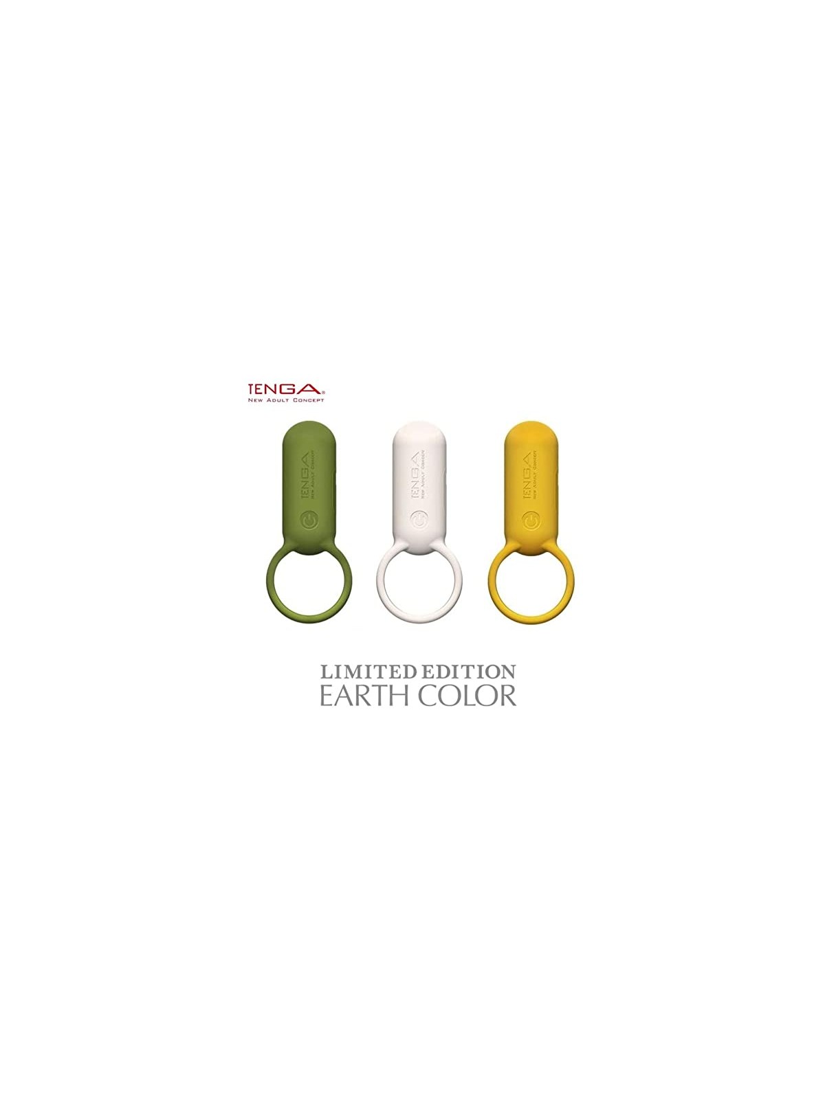 Tenga Anello massaggiatore per coppie SVR Smart Vibe Ring, colore giallo canyon