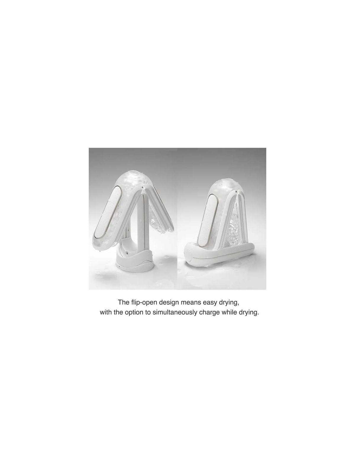 Tenga Flip Zero masturbatore vibrojnego uška vibratory White