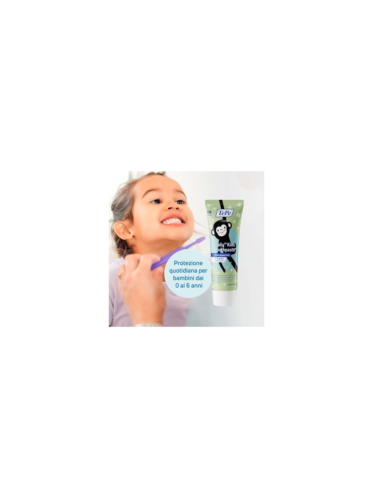 TePe Dentifricio per bambini Daily Kids 50ml bambino