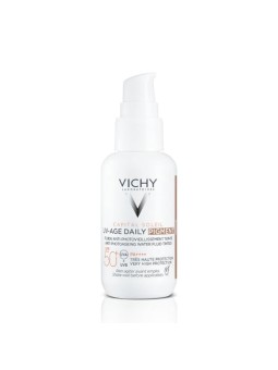 Vichy CAPITAL SOLEIL UV AGE fluido fotoprotettivo giornaliero colore medio SPF50+ 40ml unisex