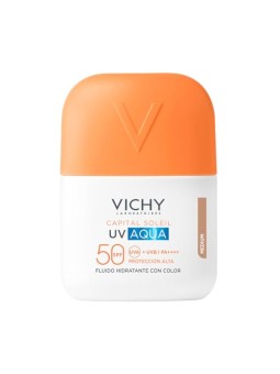 Vichy CAPITAL SOLEIL UV AQUA fluido idratante colorato SPF50 n.Media 50ml unisex