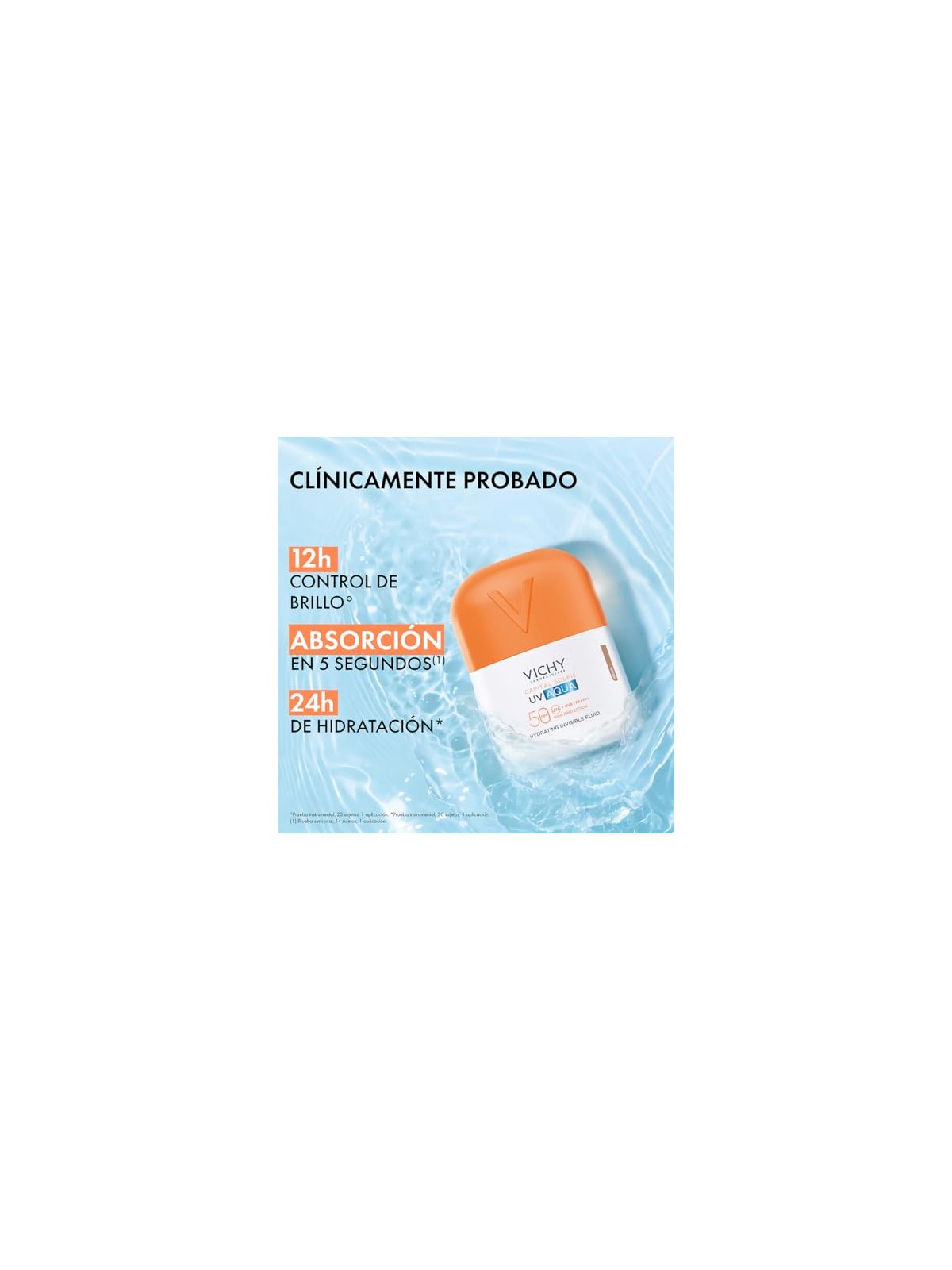 Vichy CAPITAL SOLEIL UV AQUA fluido idratante colorato SPF50 n.Media 50ml unisex